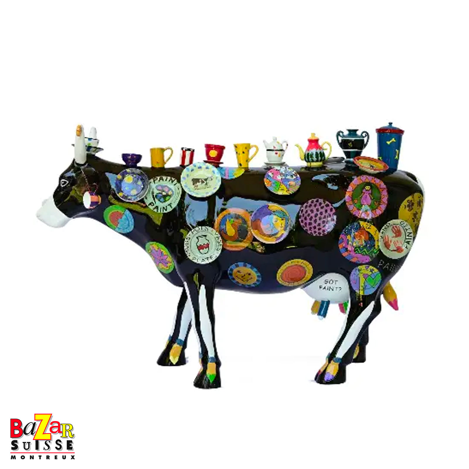 Vache Moo Potter - CowParade - 41 x 12 x 27 cm