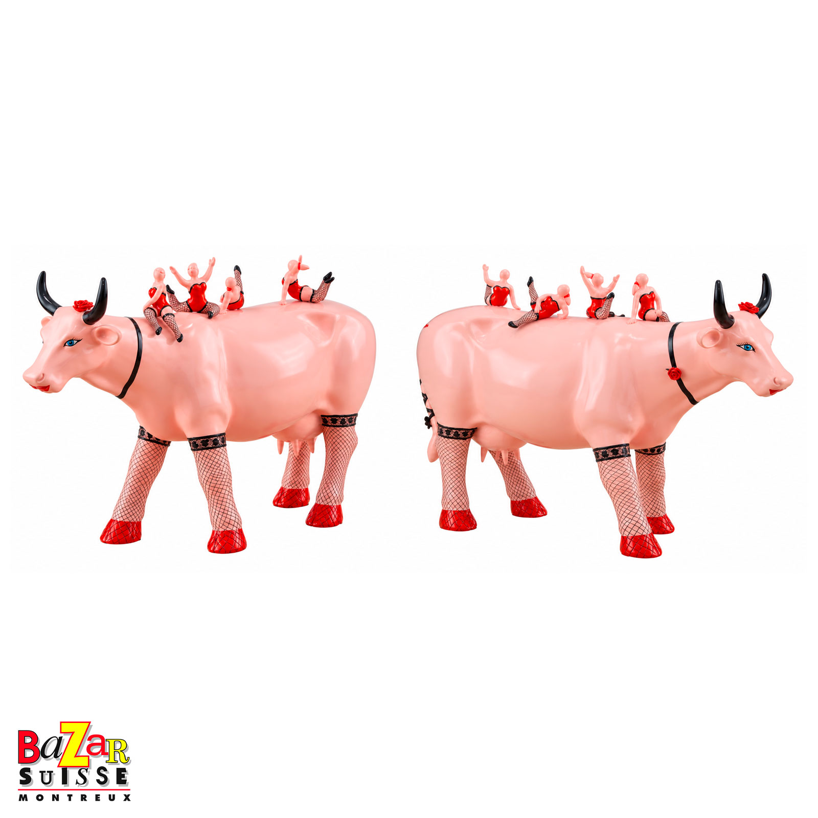 Figurine vache CowParade Addicted to Love - XL