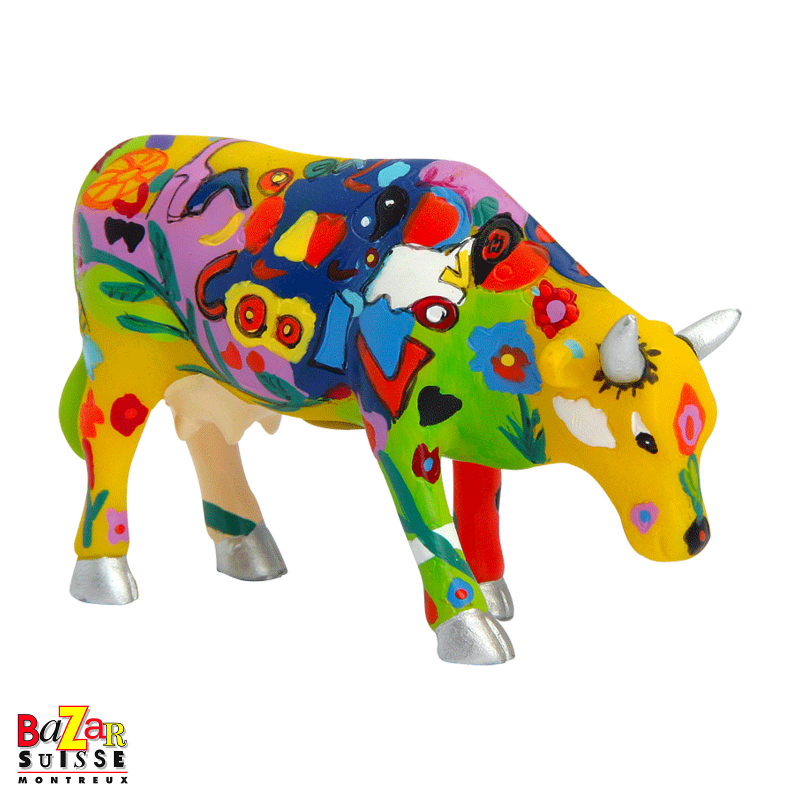 Vache Groovy - CowParade - 7 x 2 x 4 cm