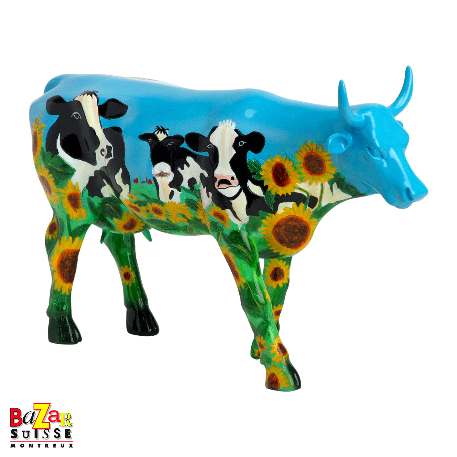 Vache Barn - CowParade - 30 x 9 x 20 cm