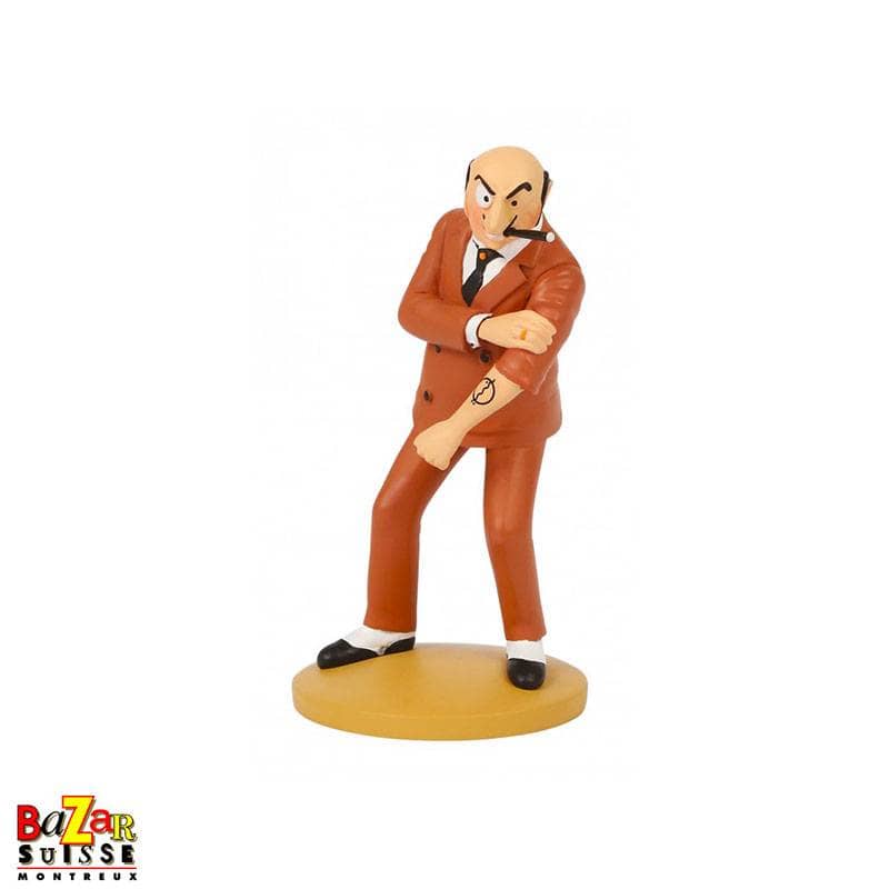 Figurine Rastapopoulos au tatouage - 12 cm