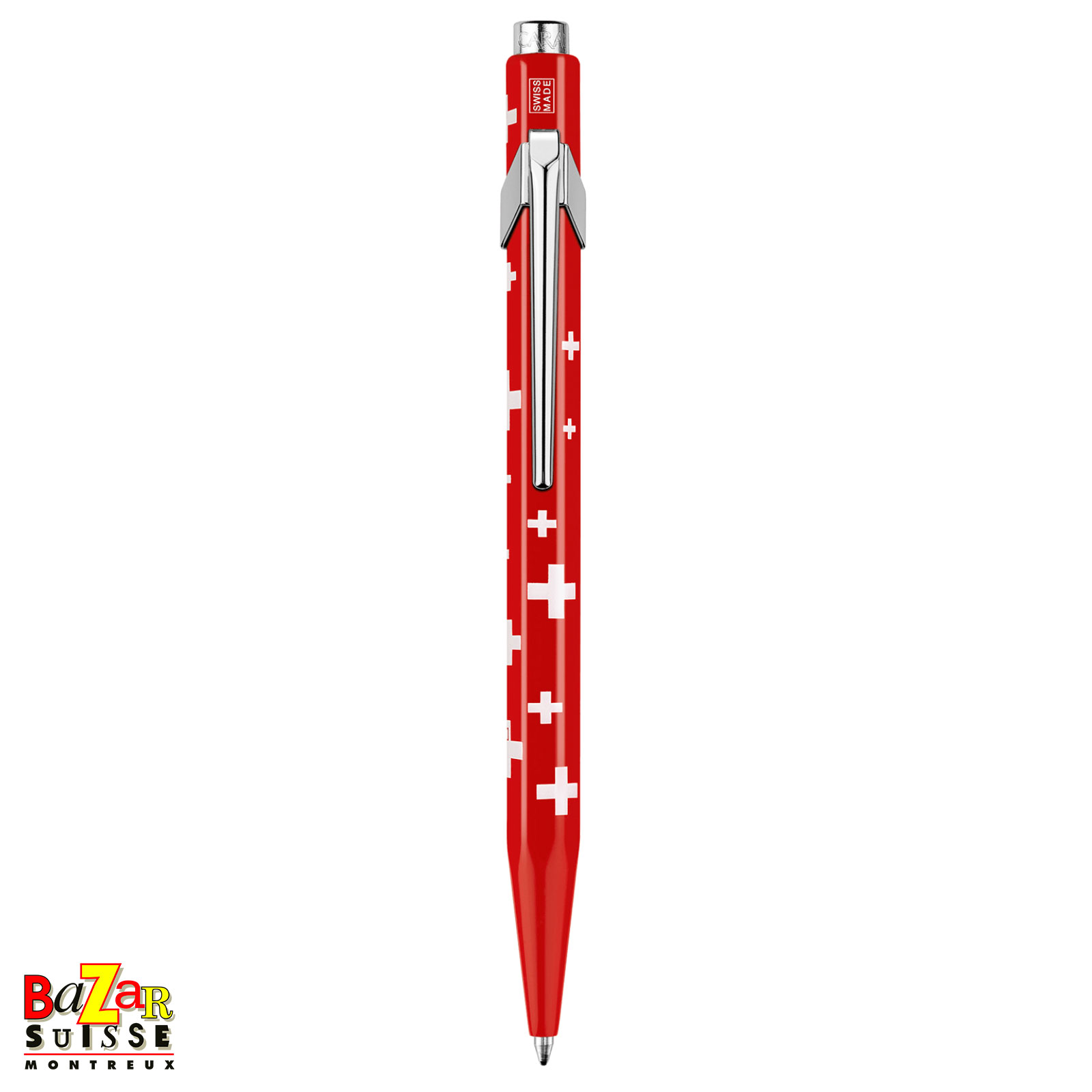 Stylo-bille Caran d’Ache 849 Totally Swiss