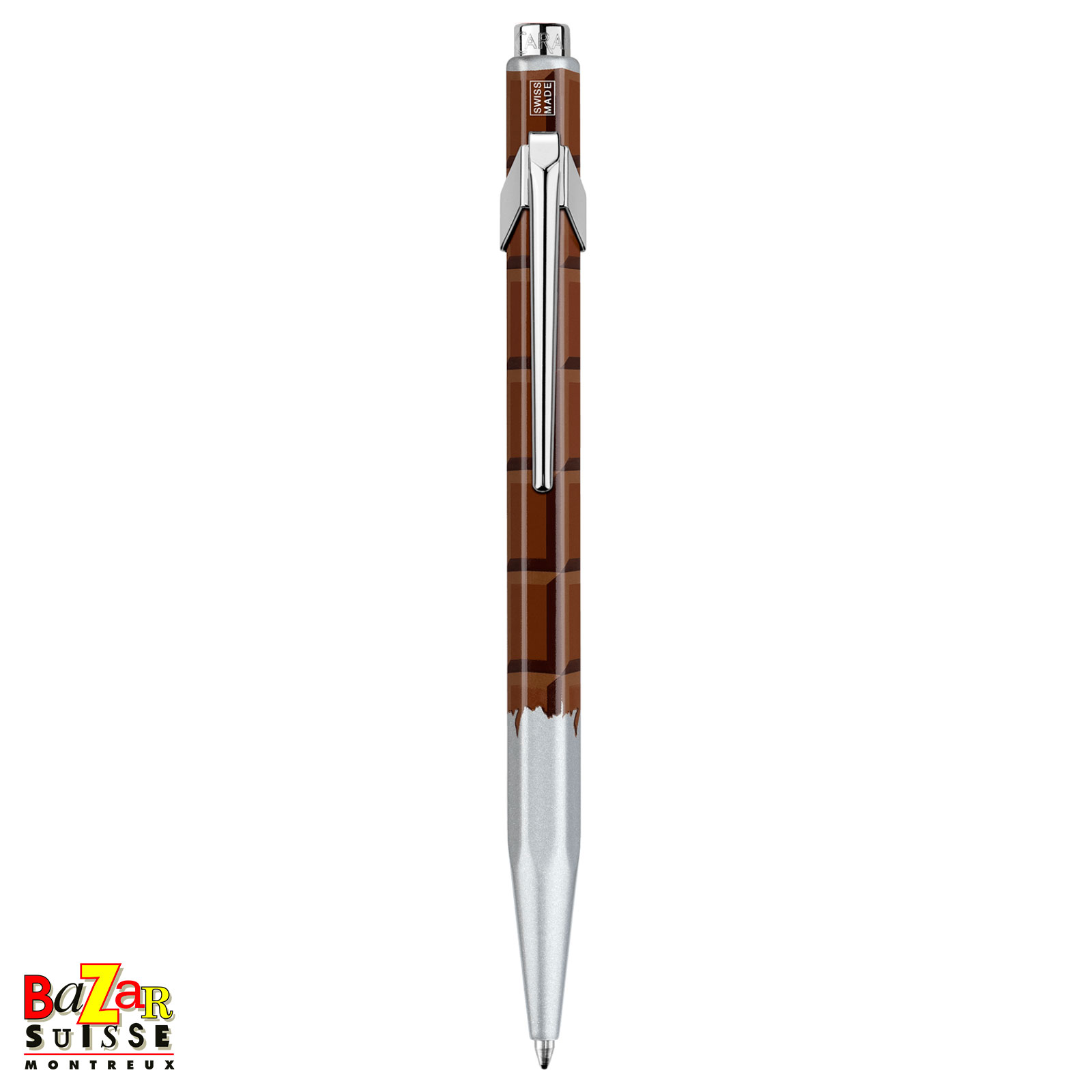 Stylo-bille Caran d’Ache 849 chocolat