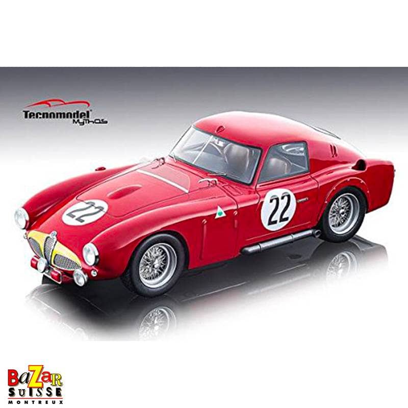 Miniature Alfa Romeo 6C n° 22 Le Mans 1953 - Tecnomodel 1:18