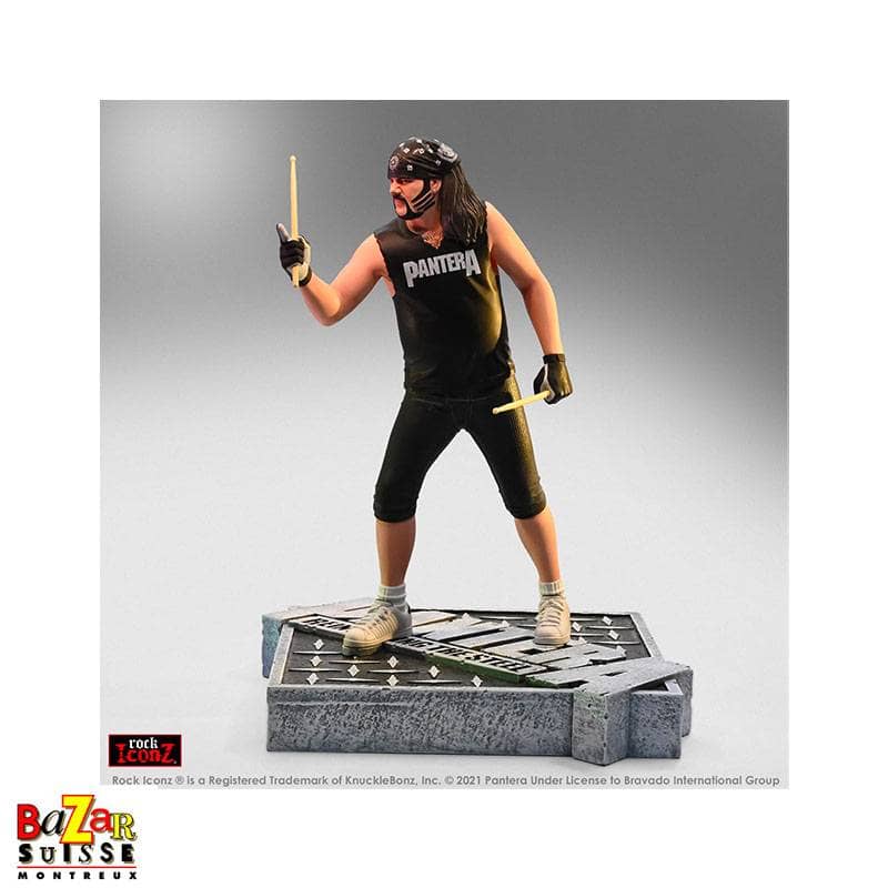 Figurine Vinnie Paul - Pantera - KnuckleBonz Rock Iconz