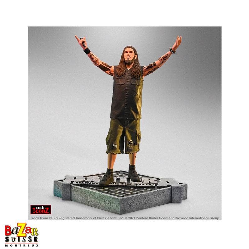 Figurine Philip Anselmo - Pantera - KnuckleBonz Rock Iconz