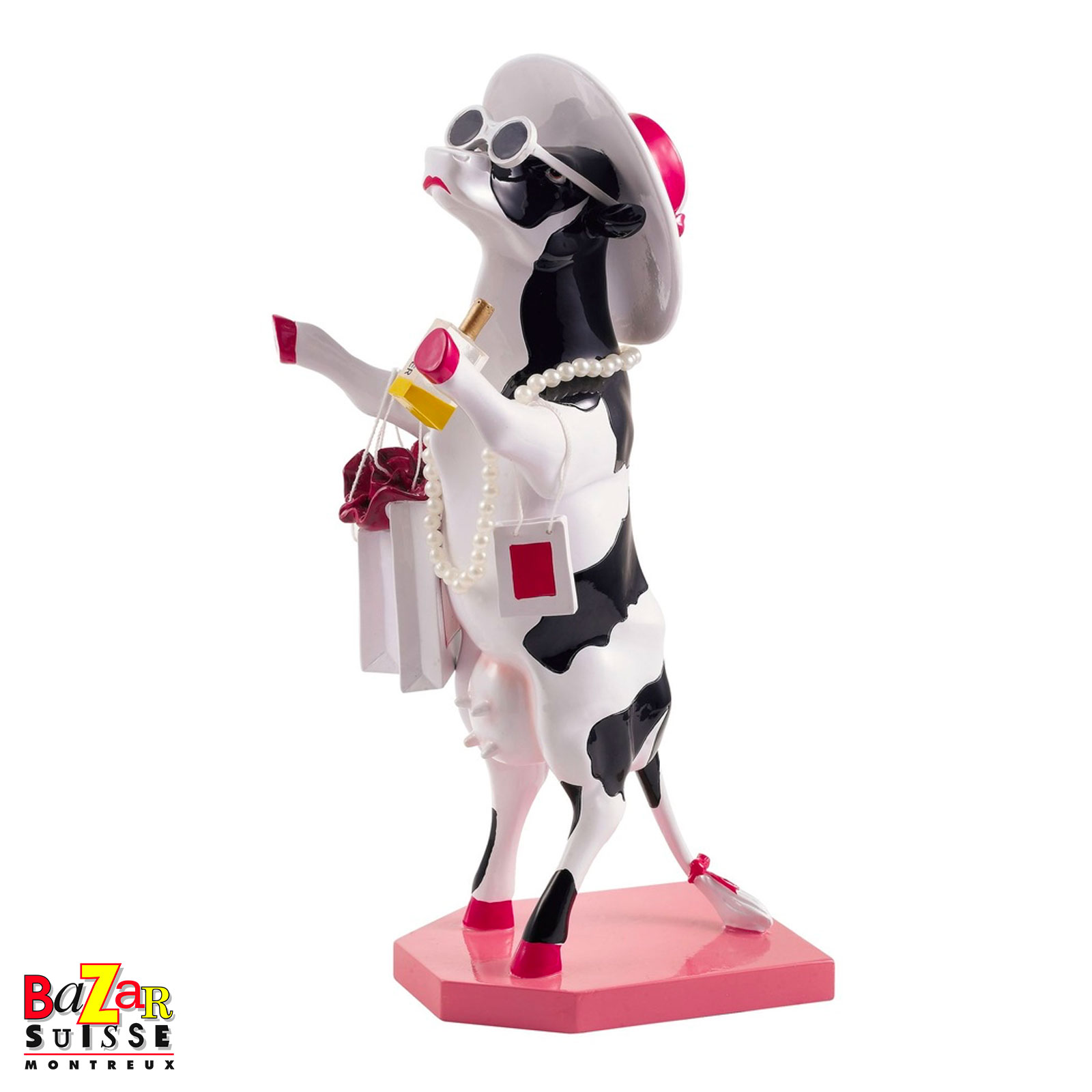 Vache Alphadite - CowParade - 30 x 9 x 20 cm