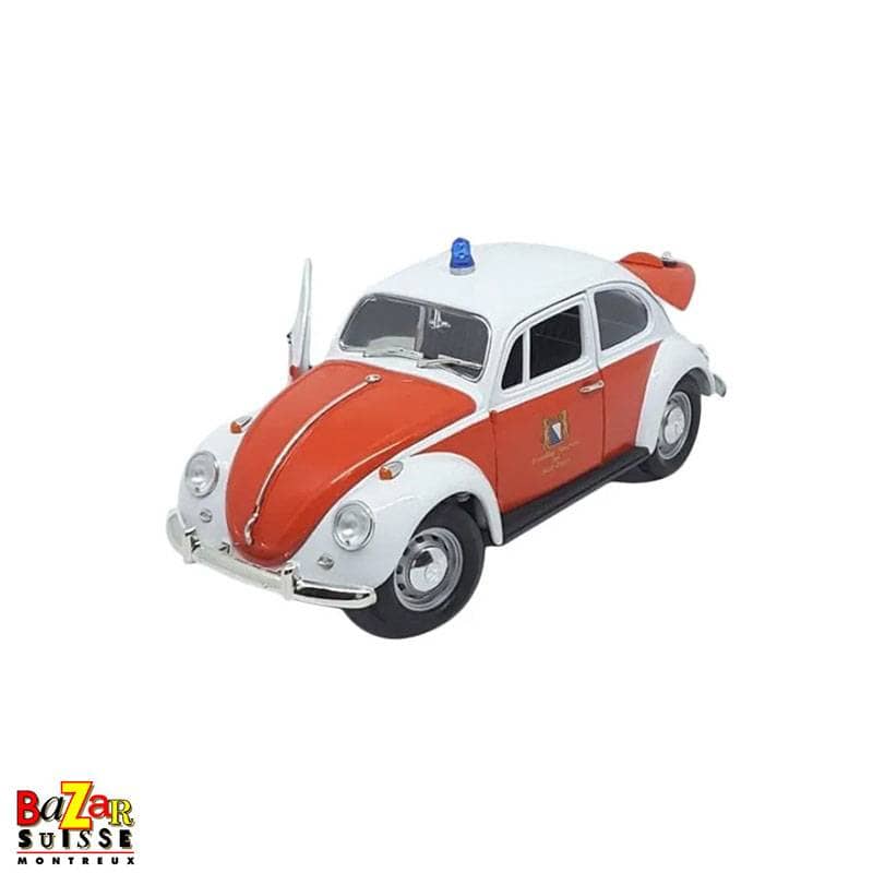 Voiture miniature Volkswagen Käfer 1967 - pompiers de Zurich - Greenlight 1:18