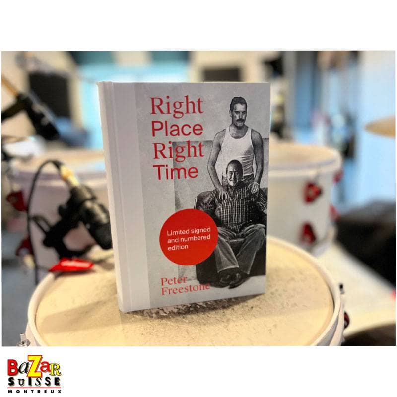 Livre Right Place, Right Time - Peter Freestone, signé et numéroté
