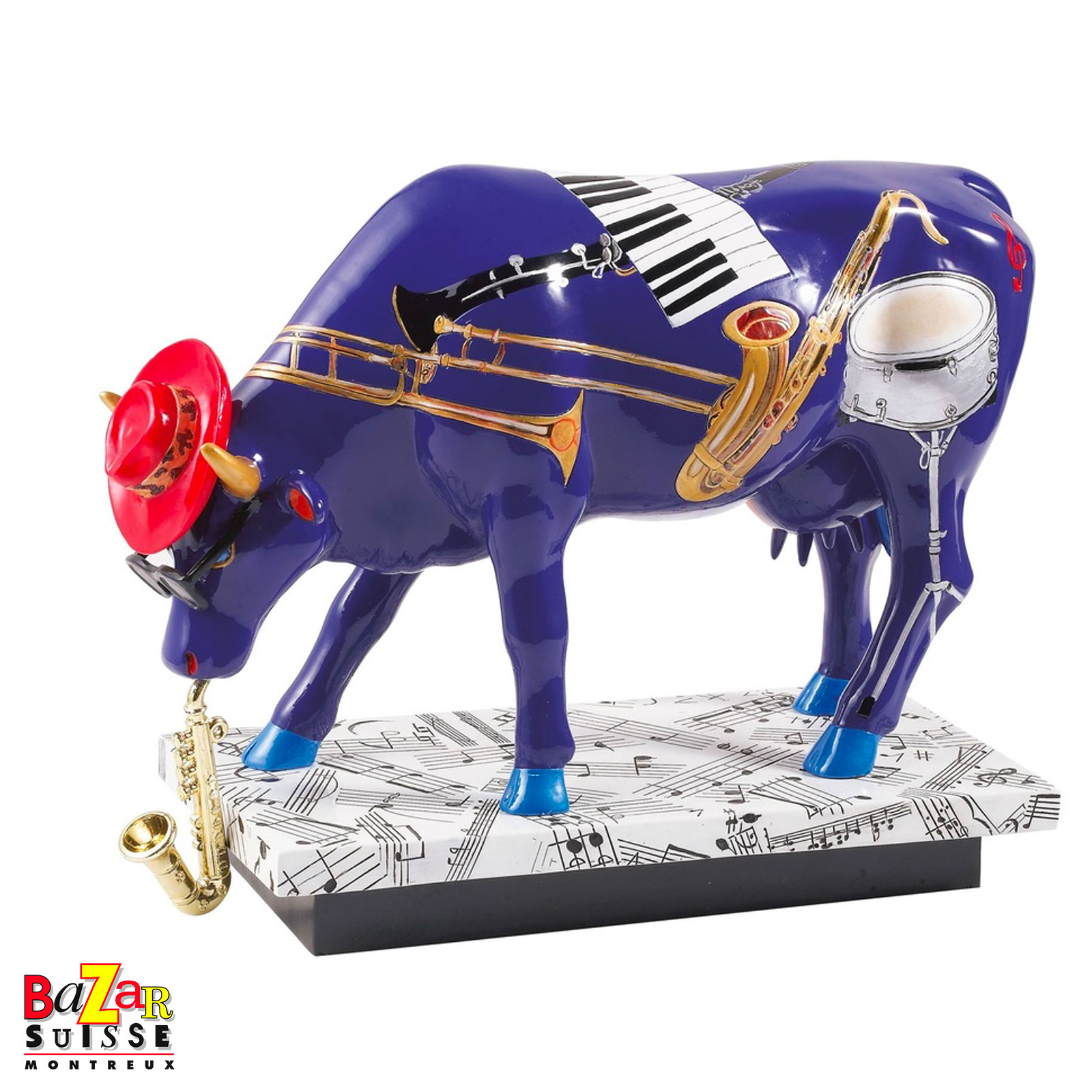 Vache Cow in the Mood - CowParade - 30 x 9 x 20 cm