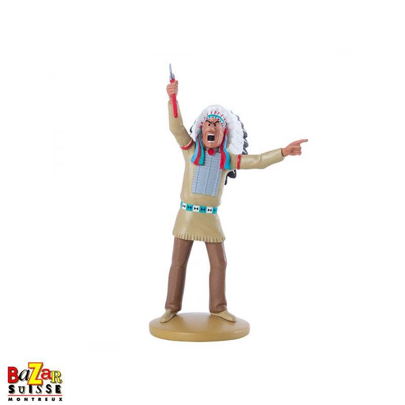 Figurine Grand Chef Indien d’Amérique - 12 cm