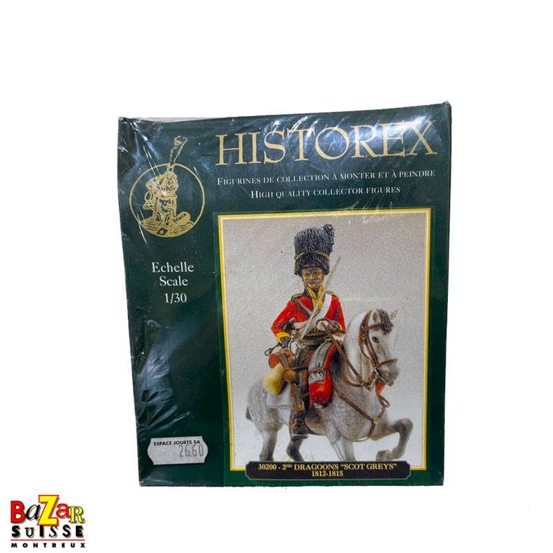 Figurine 2e dragons "Scots Greys" 1812-1815 - Historex 1/30