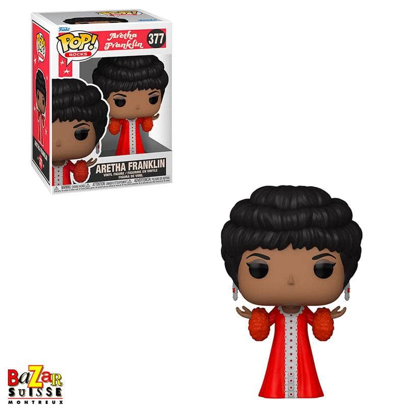 Figurine Funko Pop! Rocks Aretha Franklin (AW Show) - 377