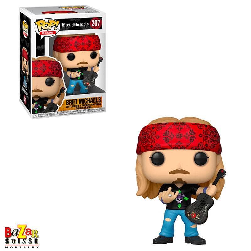 Figurine Funko Pop! Rocks Bret Michaels - 207