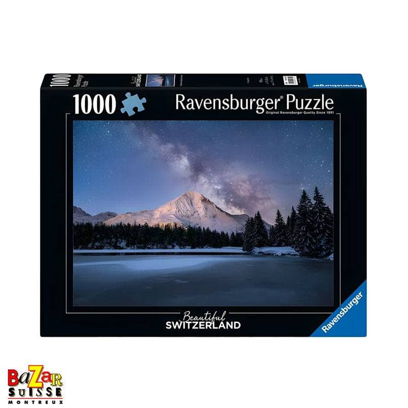 Puzzle Ravensburger - Arnisee, mer d’étoiles, 1000 pièces