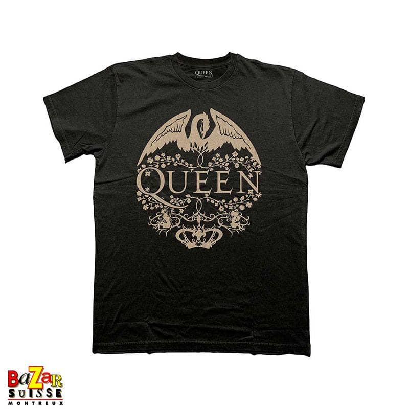 T-shirt Queen - Floral Crest