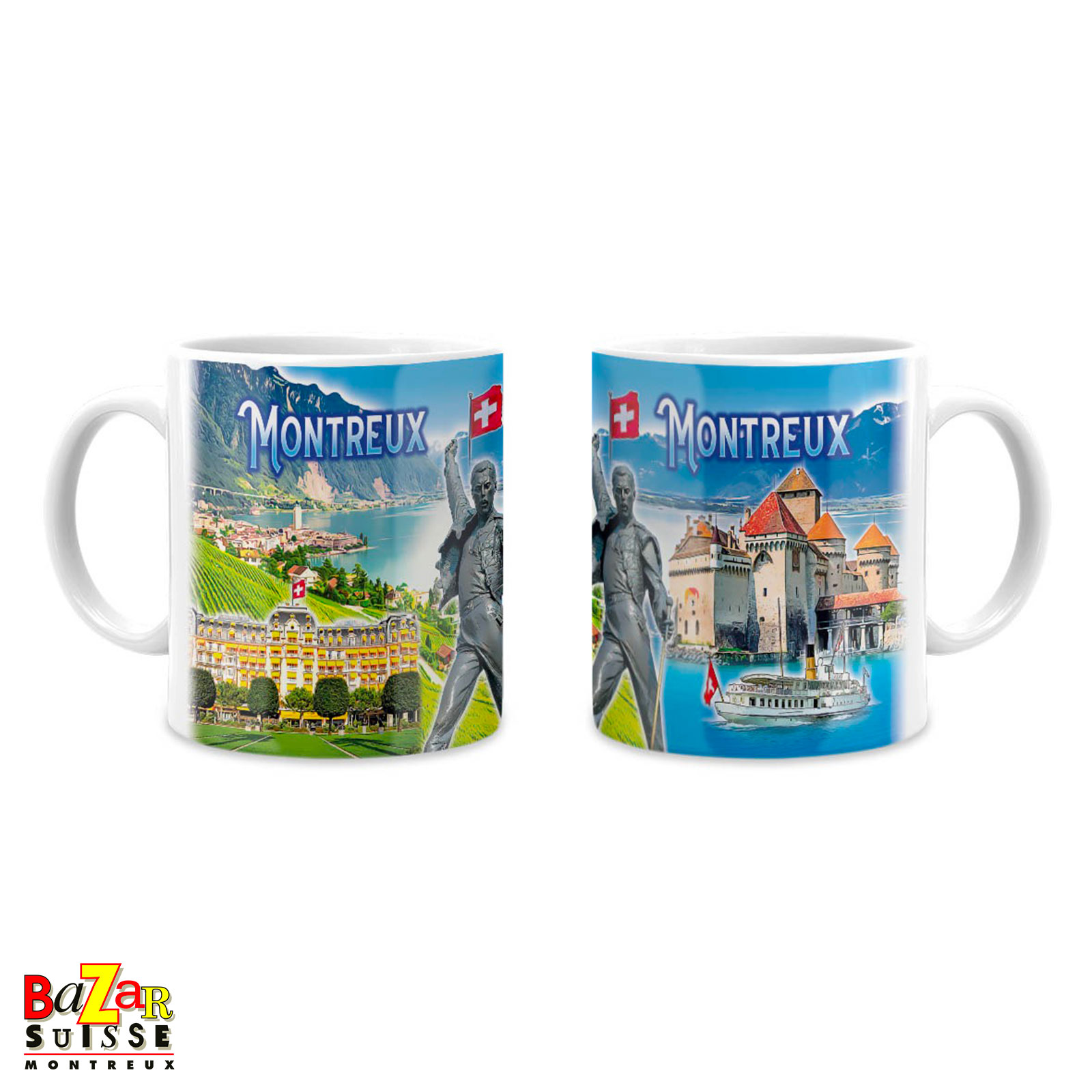 Tasse Montreux - décor panoramique