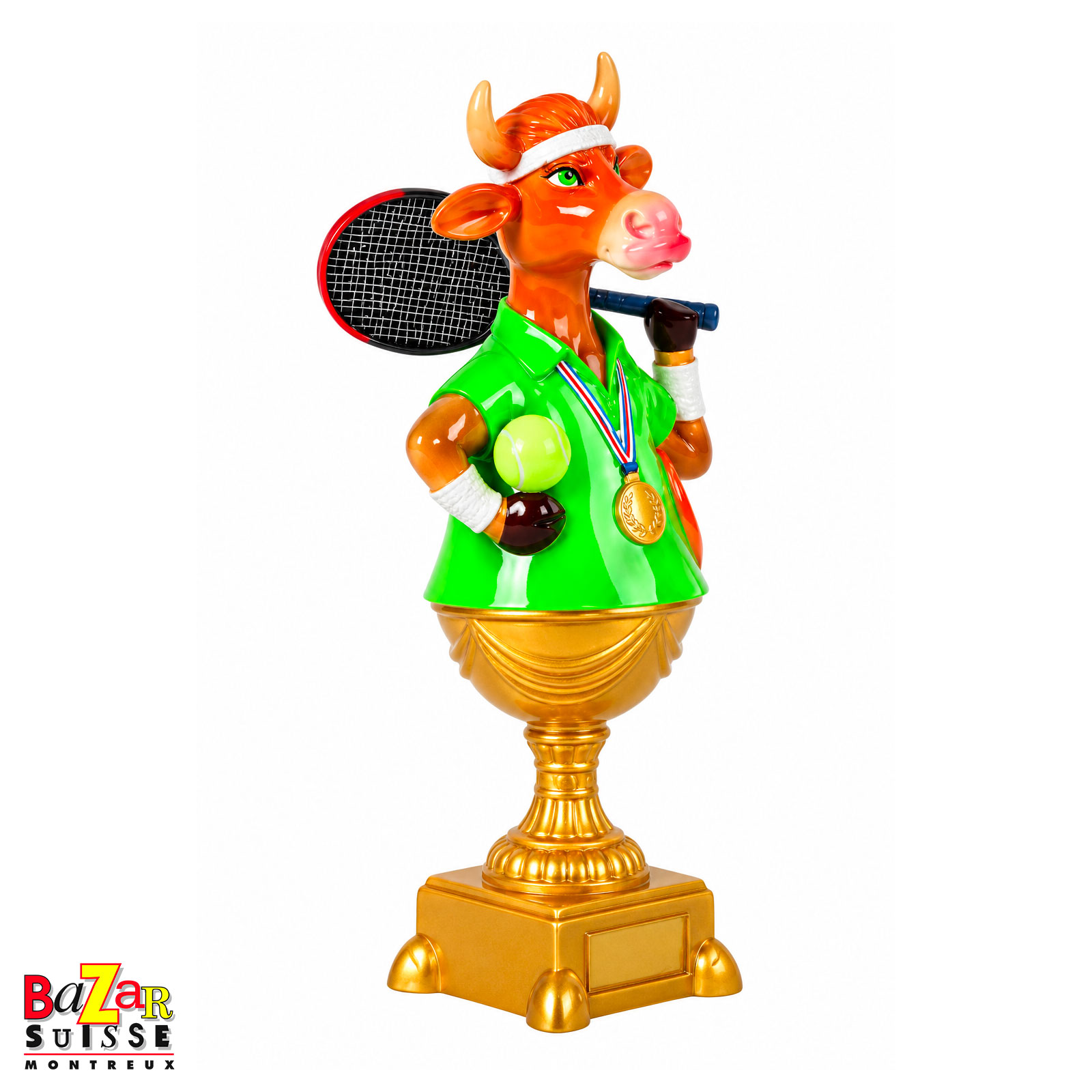Vache Match point - Art in the City - 20 cm