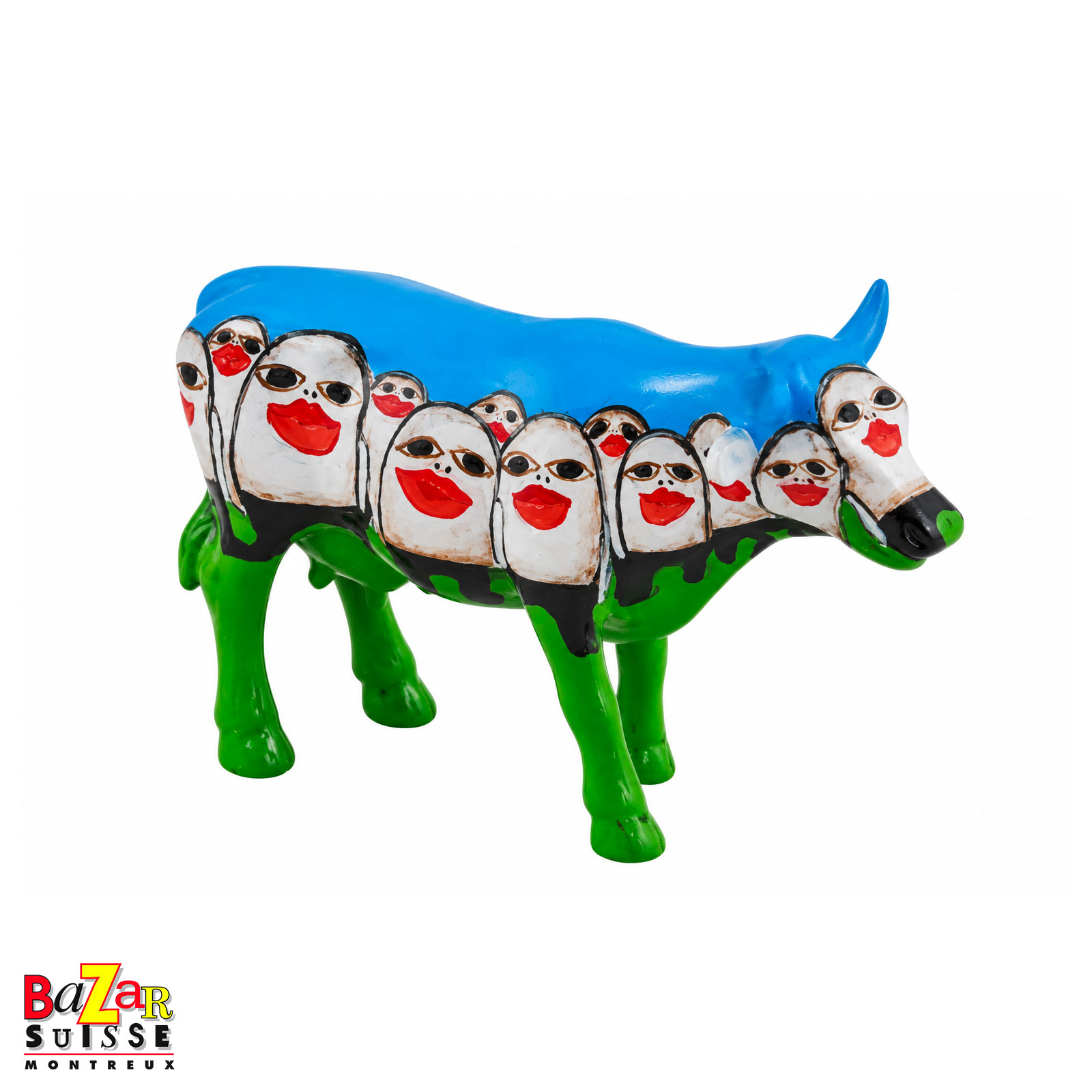 Vache Cow it sees - CowParade - 7 x 2 x 4 cm