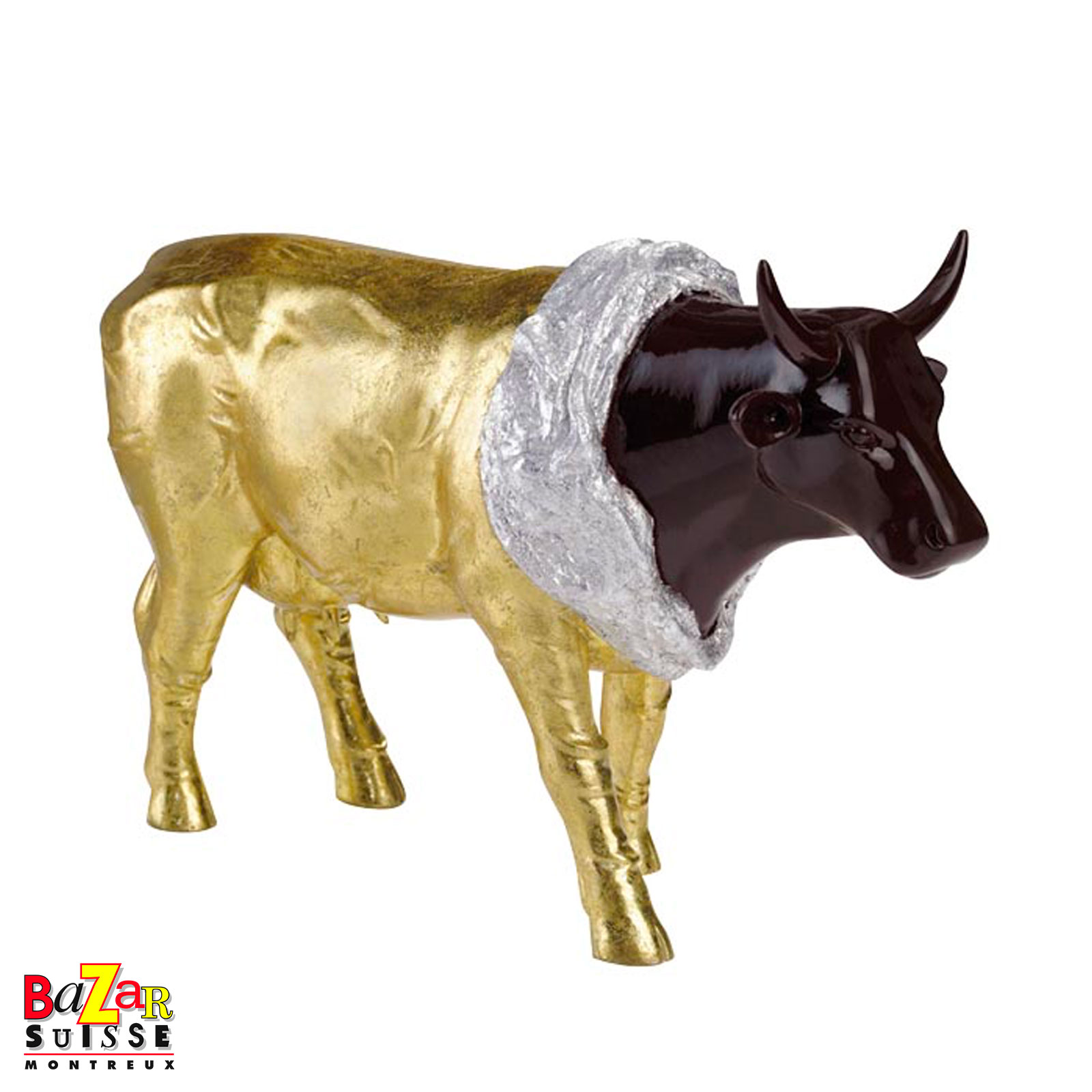 Vache Vaquita de chocolat - CowParade - 30 x 9 x 20 cm