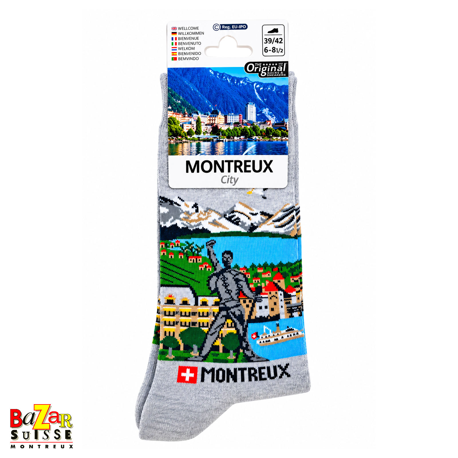 Chaussettes unisexes Montreux