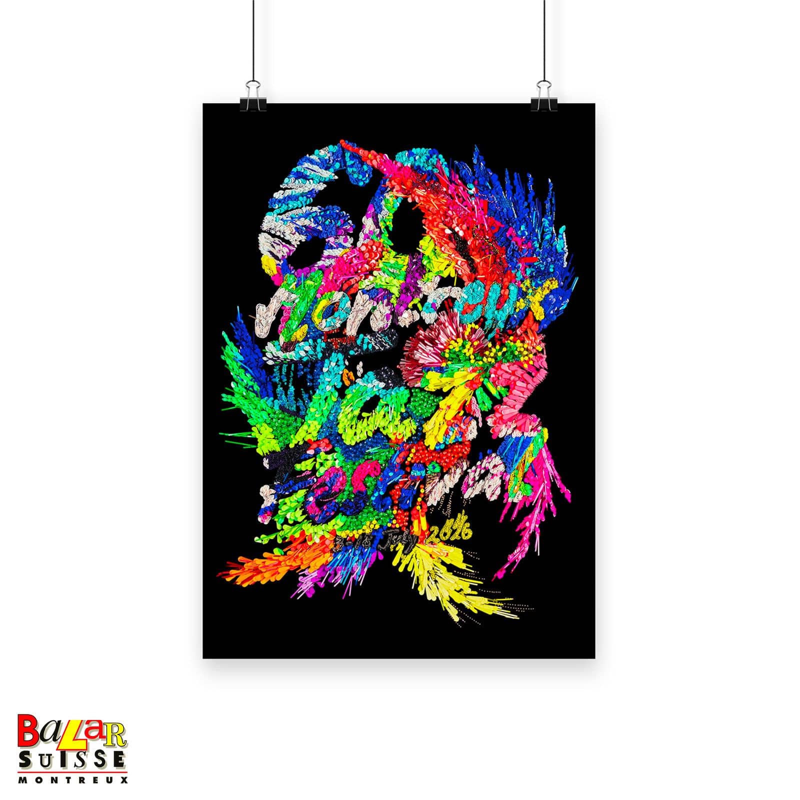 Poster Montreux Jazz Festival 2026 - Kévin Germanier