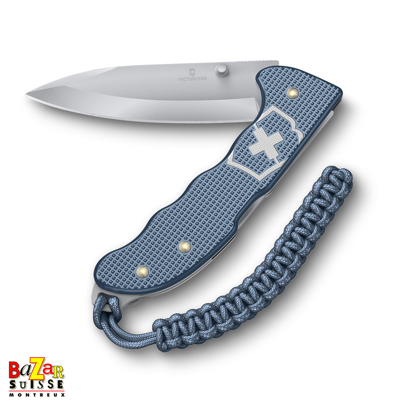 Couteau Victorinox Evoke Alox Limited Edition 2026 - Bleu glacier