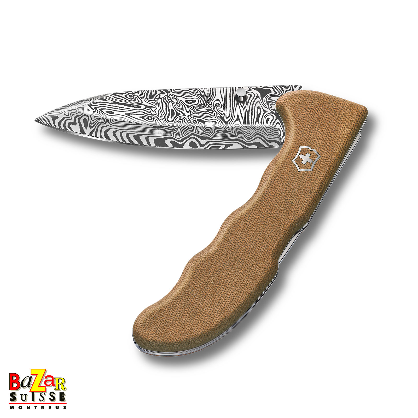 Couteau suisse Victorinox Evoke Wood Damast Limited Edition 2026