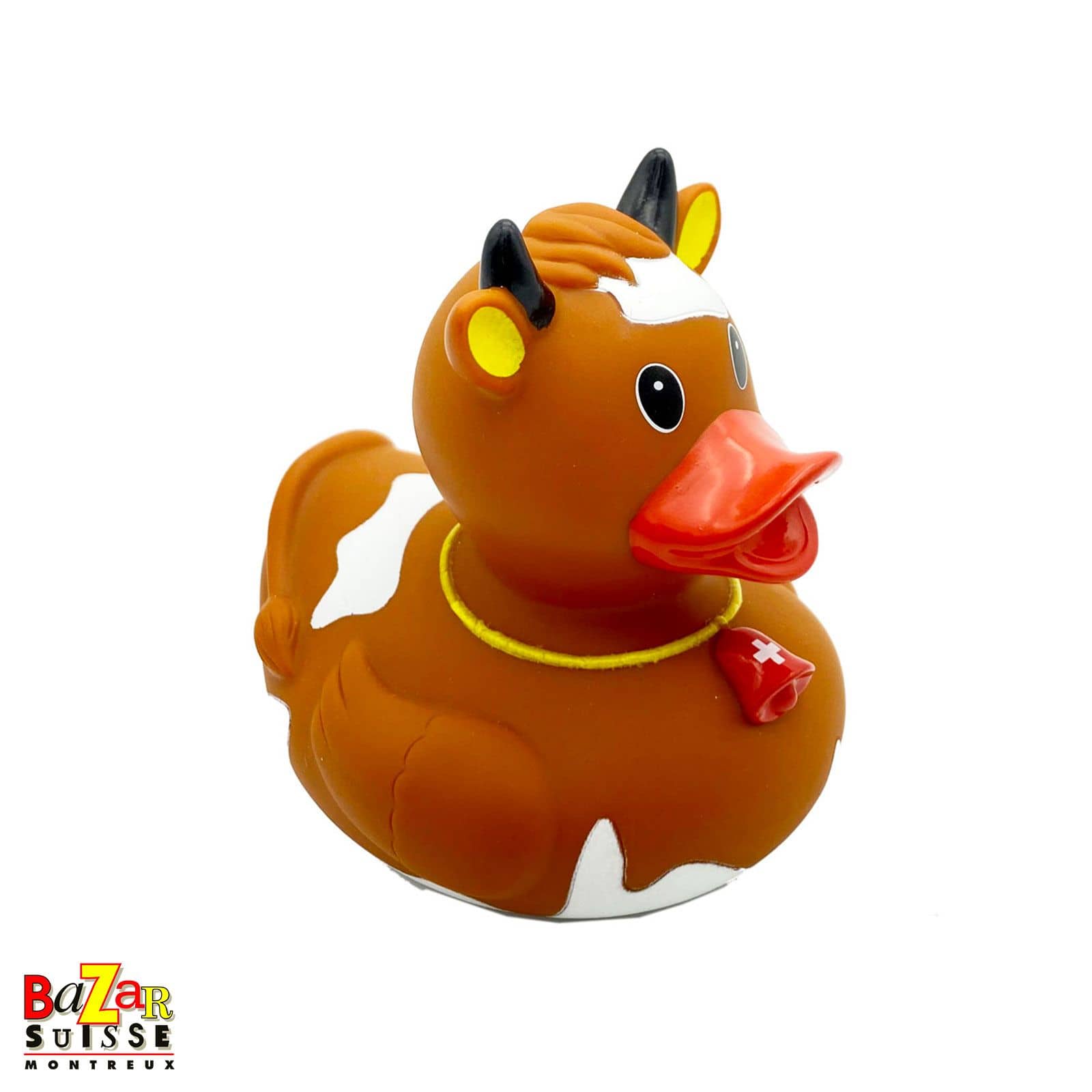 Canard de bain - vache brune