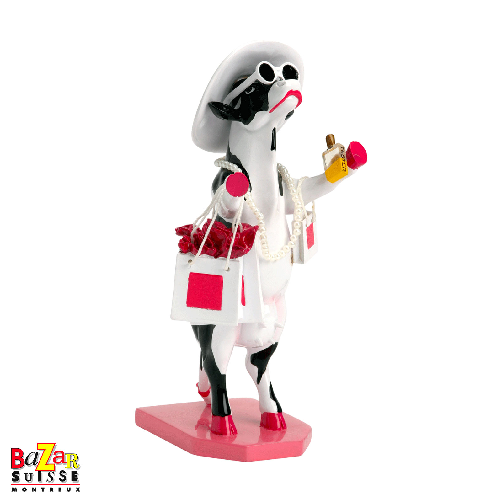 Vache Alphadite - CowParade - 16 x 5 x 11 cm