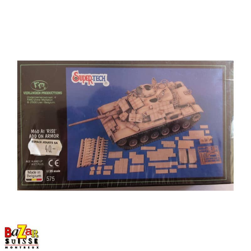 Kit de blindage additionnel M60 A1 RISE - Verlinden - 1:35