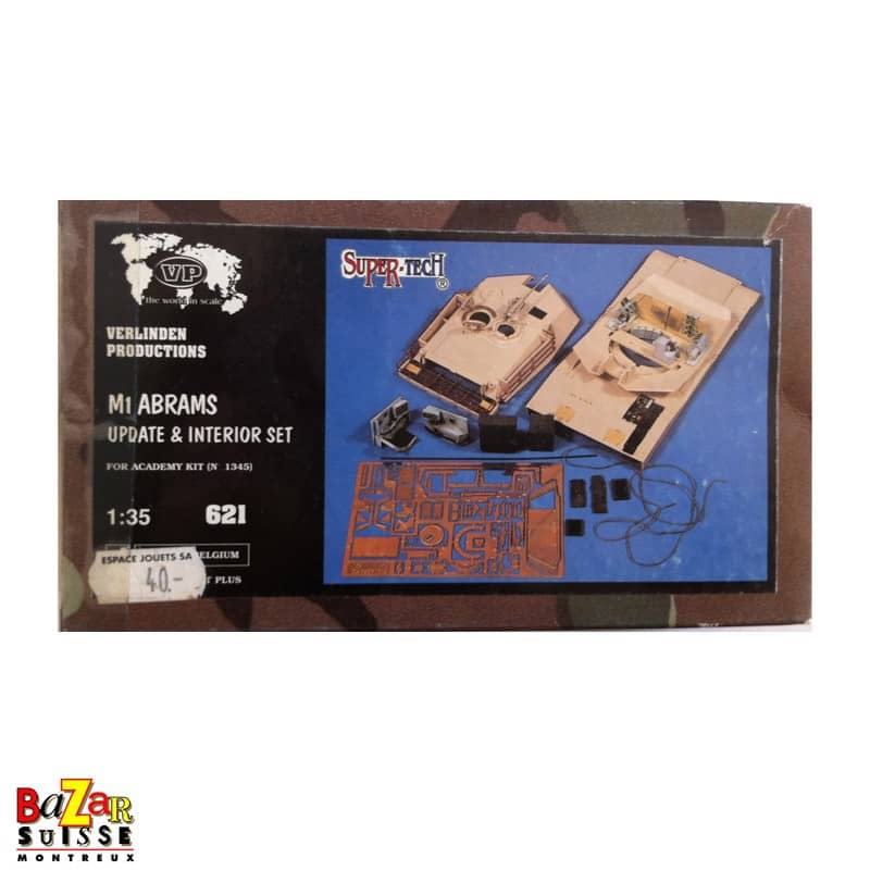 Kit d’amélioration et d’intérieur M1 Abrams - Verlinden - 1:35