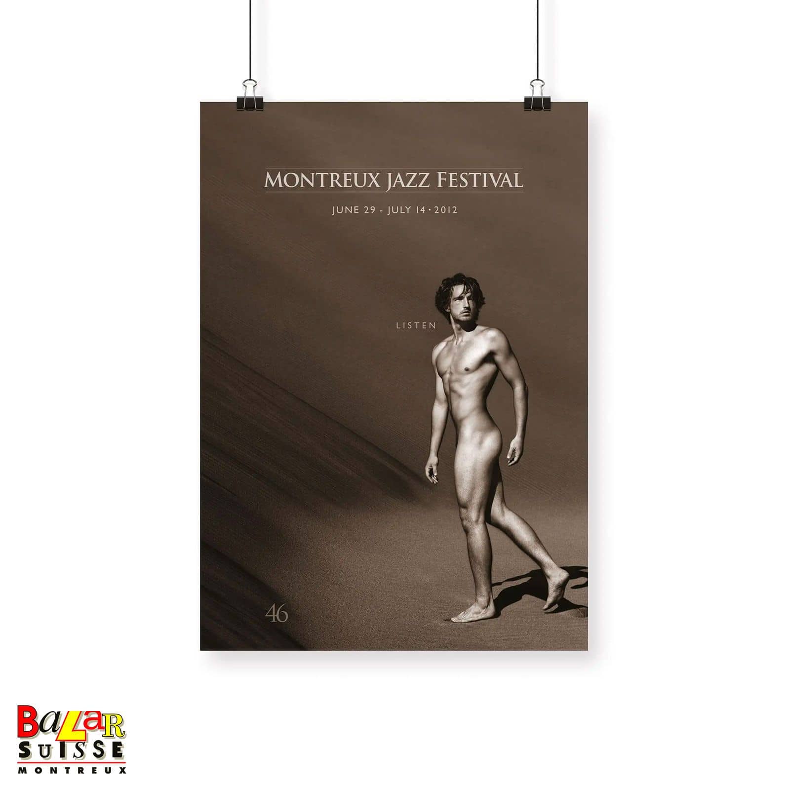 Affiche Montreux Jazz Festival 2012 - Greg Gorman