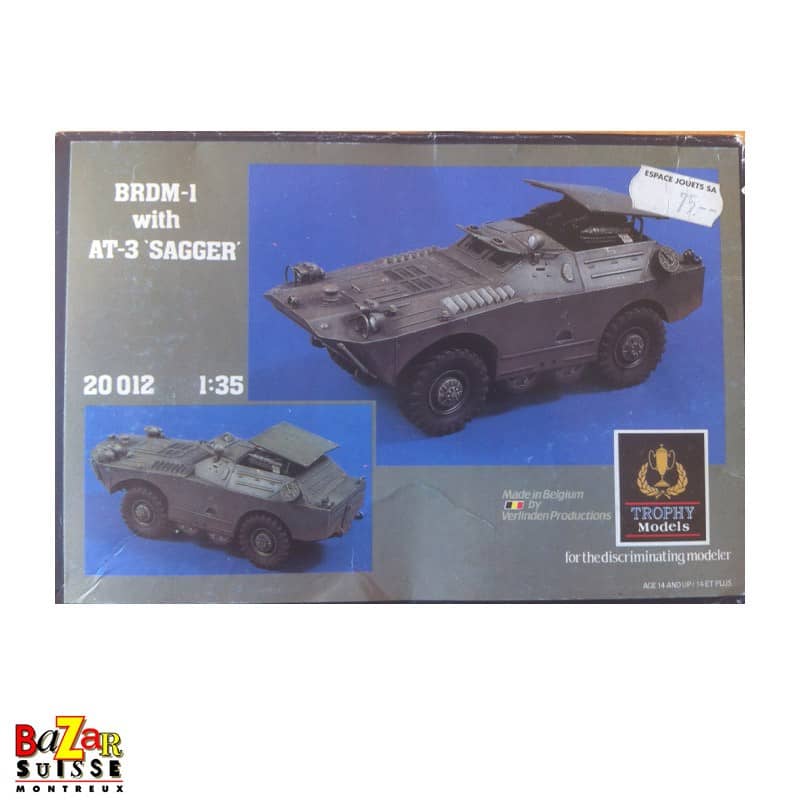 Maquette BRDM-1 avec AT-3 Sagger 1:35 - Verlinden