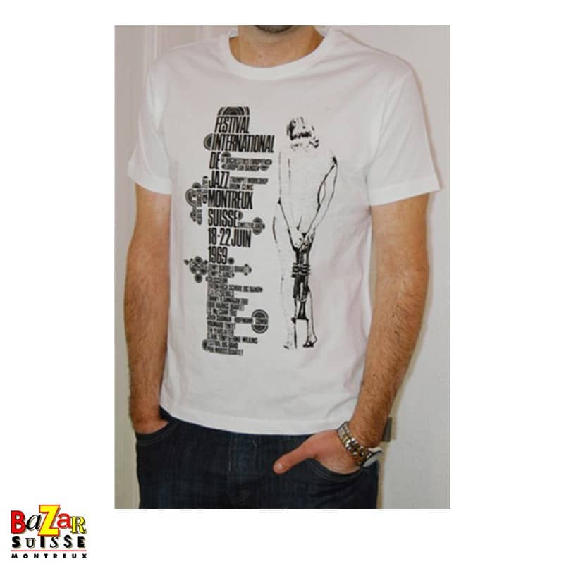 T-shirt vintage Montreux Jazz Festival 1969 - édition limitée
