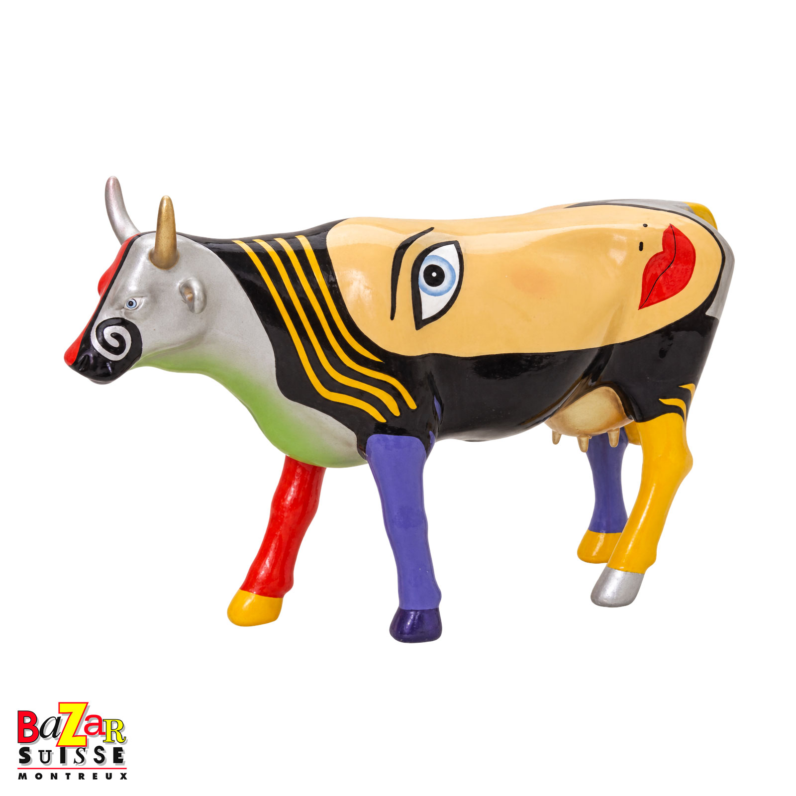 Vache Chelsea - CowParade - 7 x 2 x 4 cm