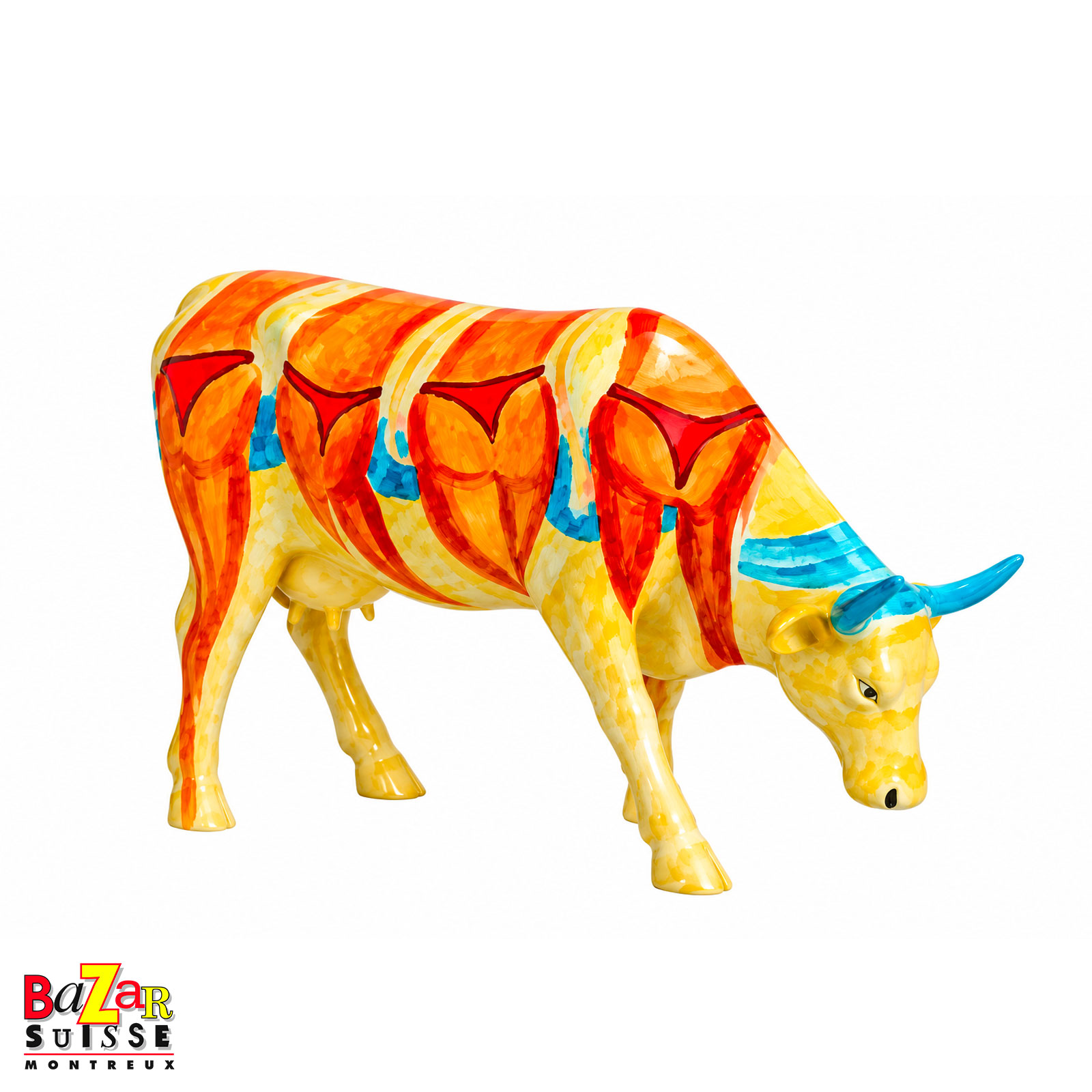 Vache Buena Vista - CowParade - 30 x 9 x 20 cm