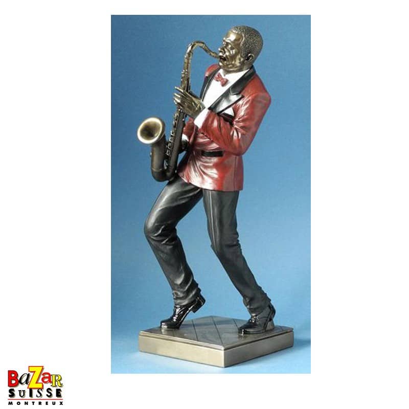Figurine saxophoniste ténor - Le Monde du Jazz - Parastone