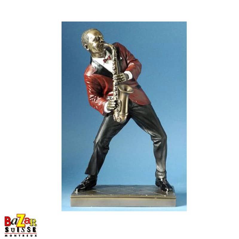 Figurine saxophoniste alto - Le Monde du Jazz - Parastone