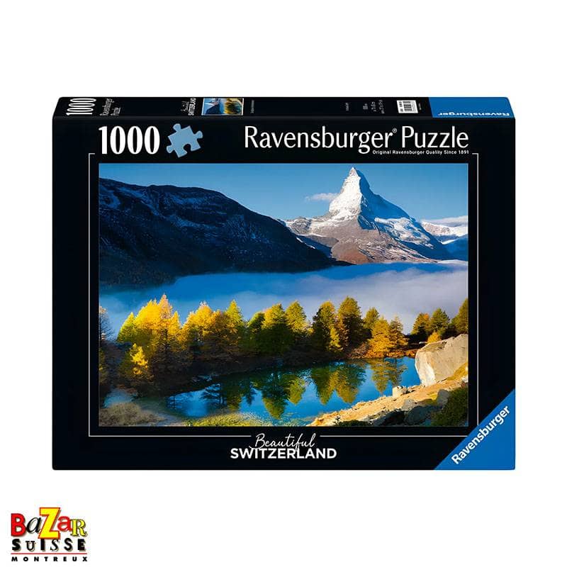 Puzzle Cervin et lac Grindjisee 1 000 pièces - Ravensburger