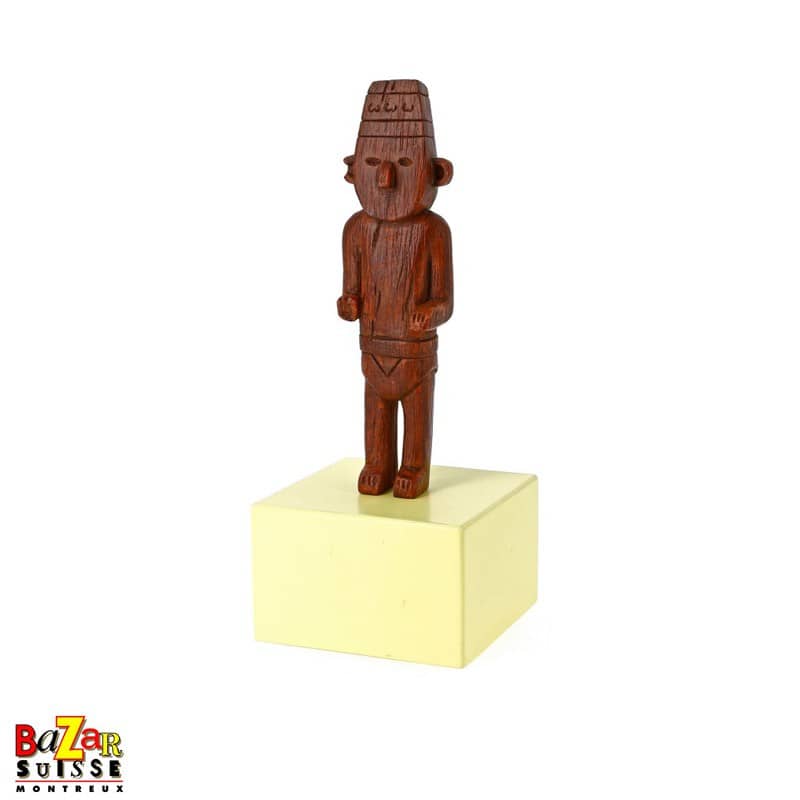 Statuette Fétiche Arumbaya - Tintin Musée imaginaire