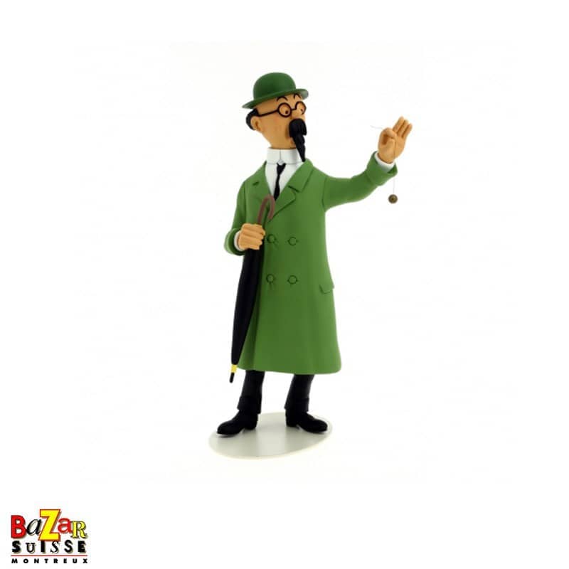 Figurine Tournesol avec pendule - Tintin Musée imaginaire