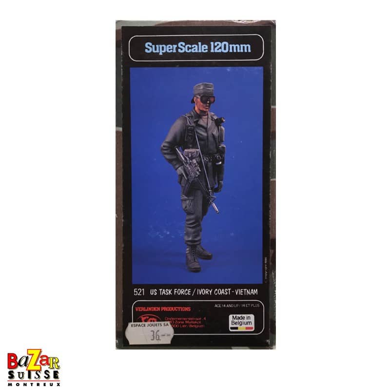 Figurine à monter US Task Force/Ivory Coast - Vietnam 120 mm - Verlinden
