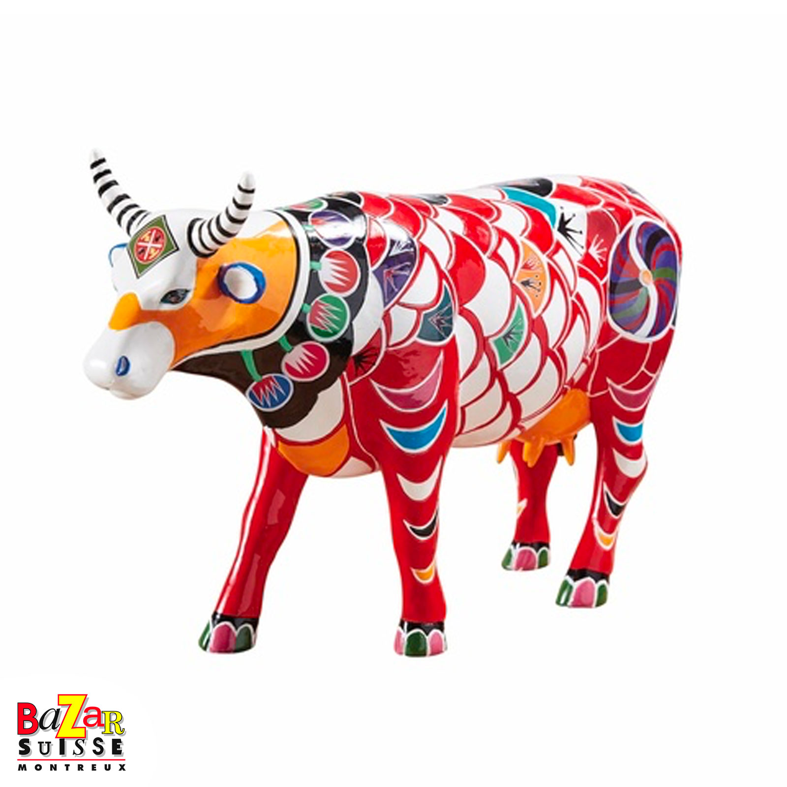 Vache Shanghai Cow - CowParade - 30 x 9 x 20 cm