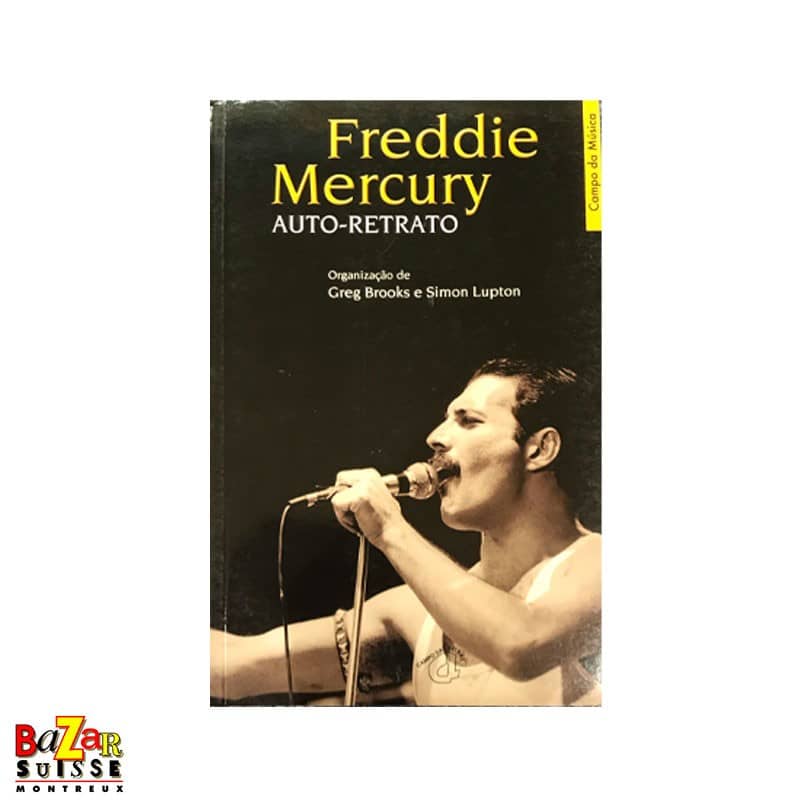 Livre Freddie Mercury - Auto-retrato - signé par Greg Brooks