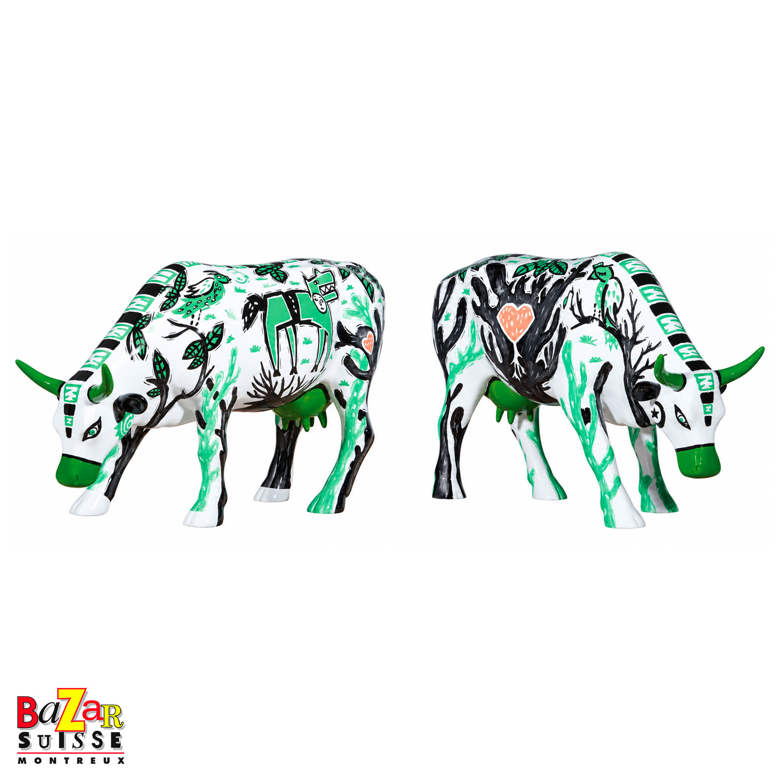 Vache Manda Cowru - CowParade - 30 x 9 x 20 cm