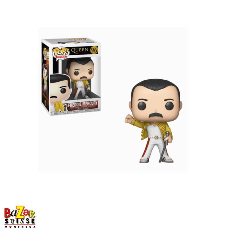 Figurine Freddie Mercury Wembley - Funko Pop! Rocks Queen