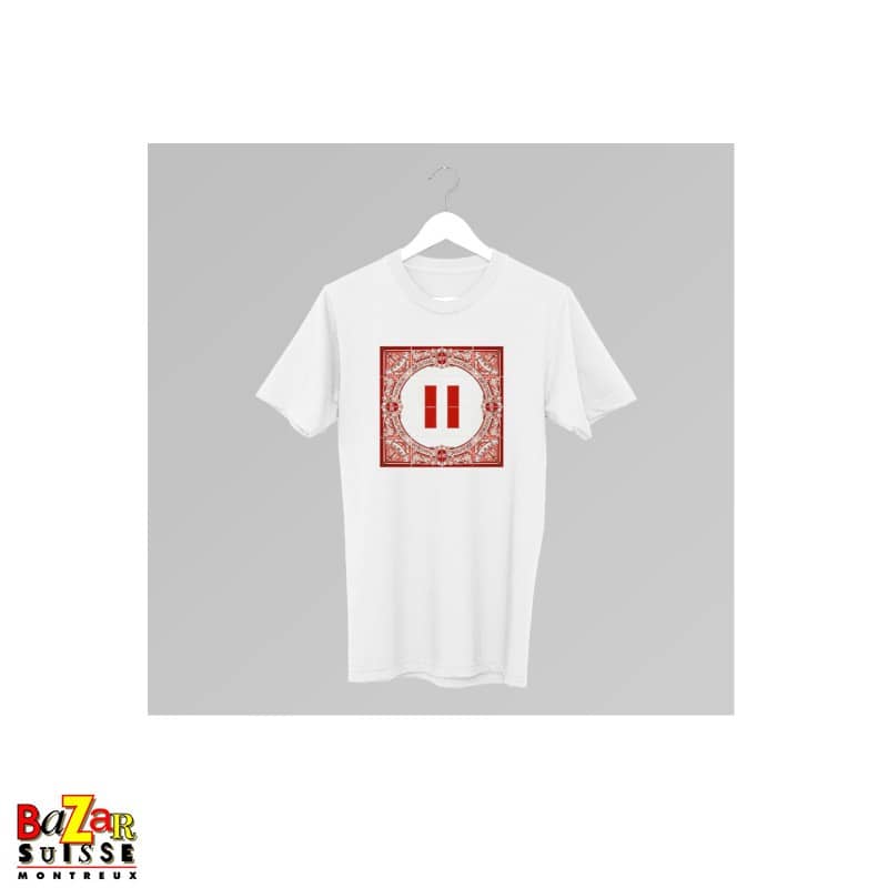 T-shirt Montreux Jazz Festival 2019 - Pause - blanc
