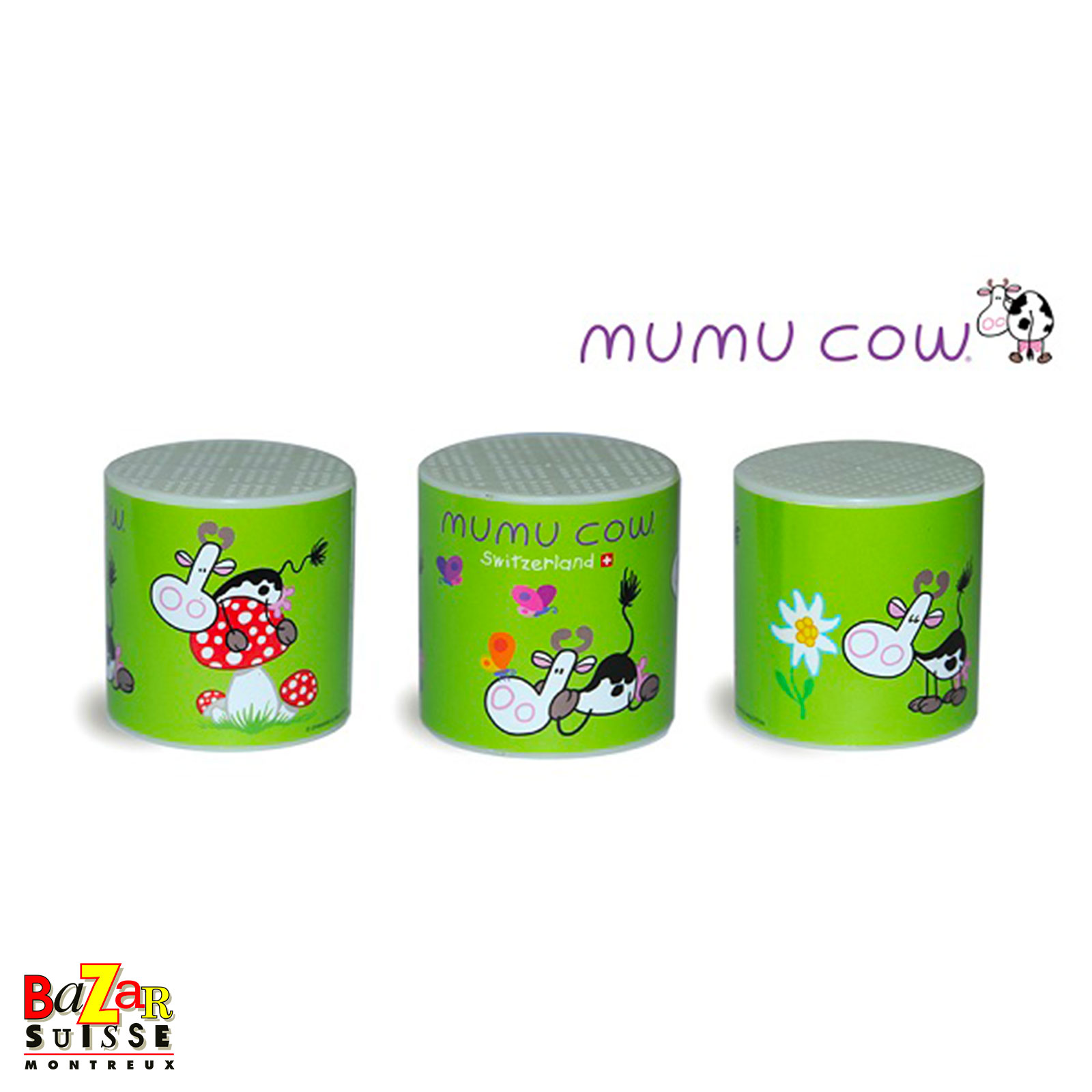 Boîte à meuh Mumu Cow - verte
