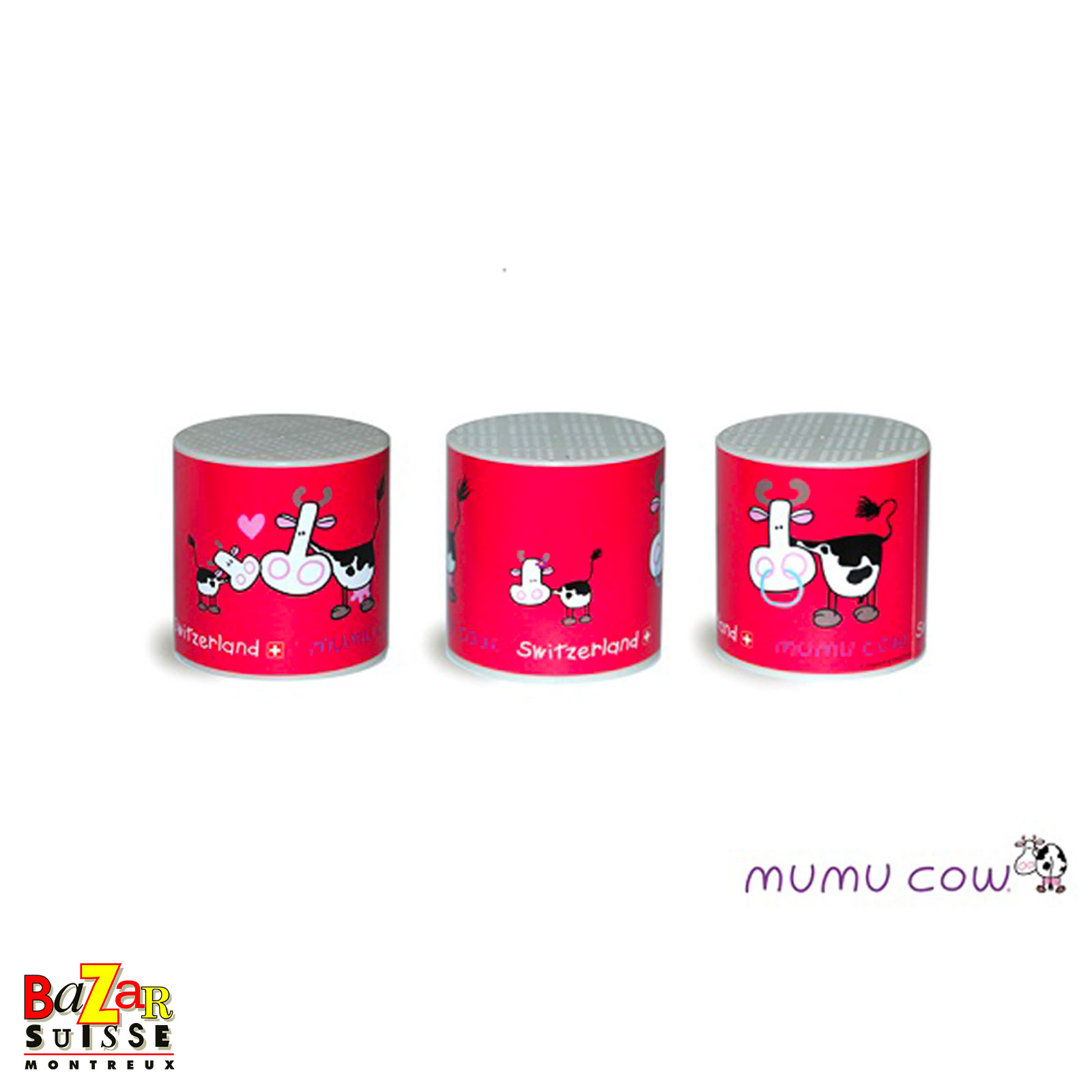 Boîte à meuh Mumu Cow - framboise